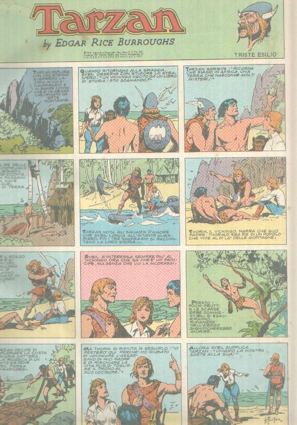 Album artesanal: Tarzan sunday morning, june 9, 1935 a april 21, 1940