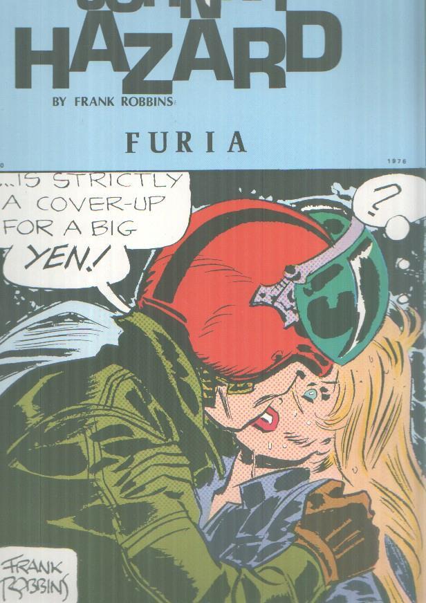 Johnny Hazard tiras del 26.7.1976 al 9.10.1976: Furia