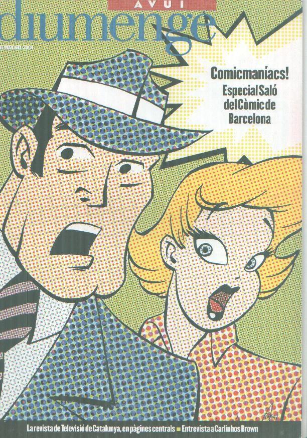 Suplemento dominical AVUI 2.5.2004: especial salo del comic de barcelona