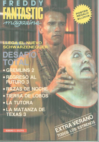 Revista Freddy Fantastic Magazine numero 1: Desafio Total