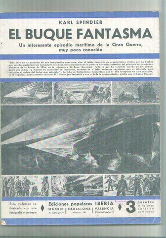 Karl Spindler: El buque fantasma (segunda edicion marzo 1933)