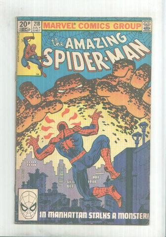 Marvel Comics: The Amazing Spiderman numero 218