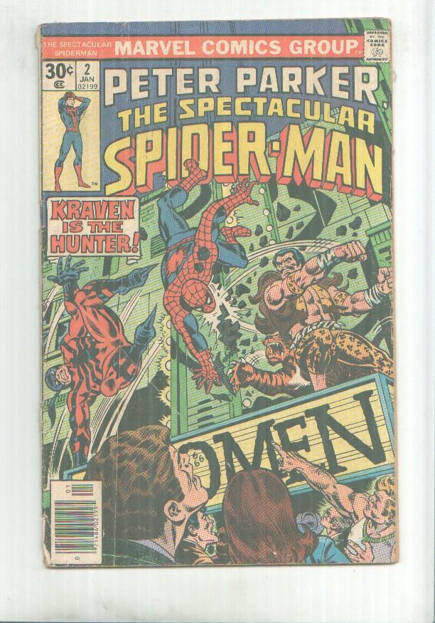 Marvel Comics: The Spectacular Spiderman numero 2 (leve roto trasera segun imagen adjunta)