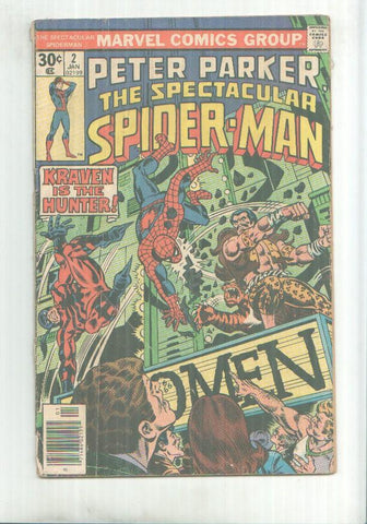 Marvel Comics: The Spectacular Spiderman numero 2 (leve roto trasera segun imagen adjunta)