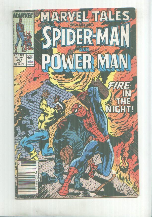 Marvel Comics: Marvel Tales  numero 207: Spiderman and Powe Man