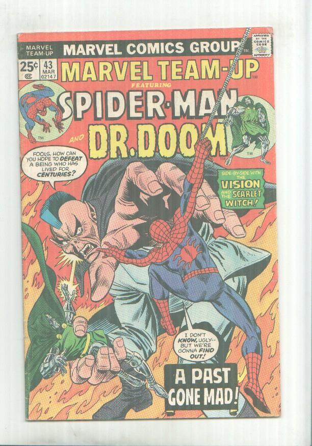 Marvel Comics: Marvel Team Up numero 43: Spiderman and Dr. Doom