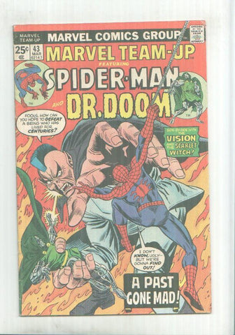 Marvel Comics: Marvel Team Up numero 43: Spiderman and Dr. Doom