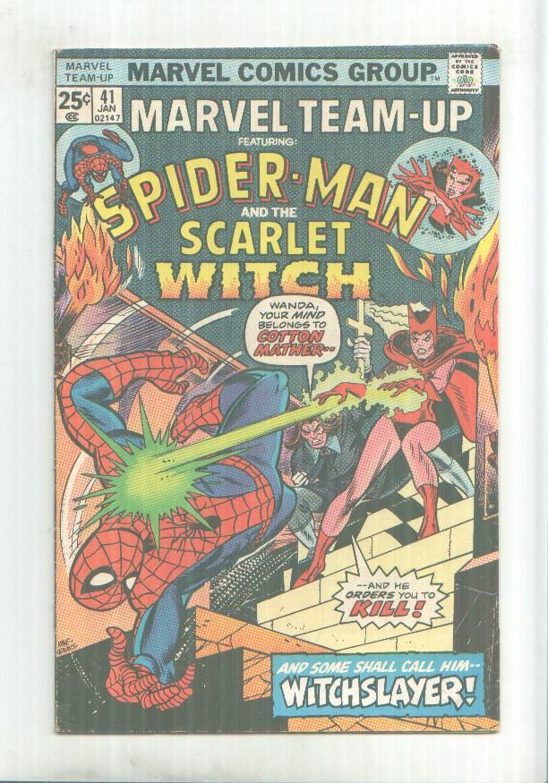 Marvel Comics: Marvel Team Up numero 41: Spiderman and Scarlet Witch