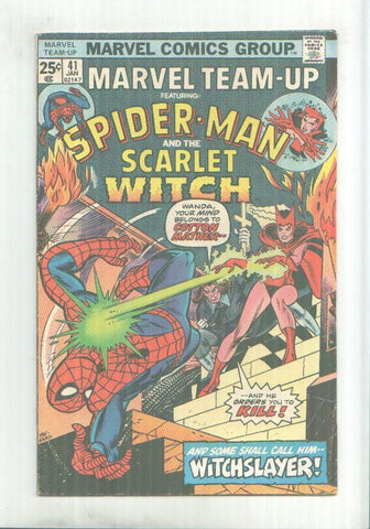 Marvel Comics: Marvel Team Up numero 41: Spiderman and Scarlet Witch
