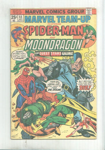 Marvel Comics: Marvel Team Up numero 44: Spiderman and Moondragon
