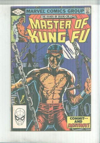 Marvel Comics: Master of Kung Fu numero 112