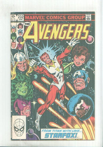 Marvel Comics: The Avengers numero 232