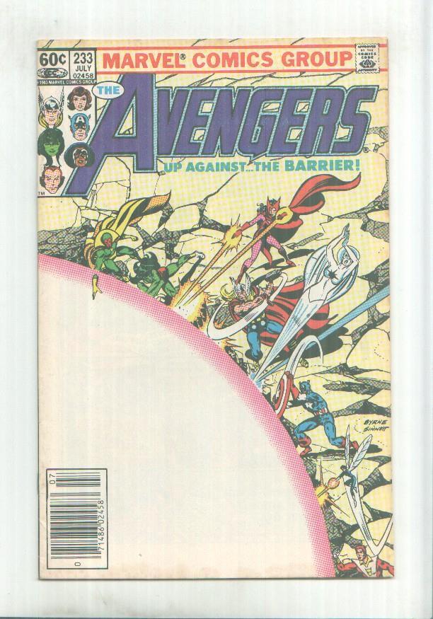 Marvel Comics: The Avengers numero 233