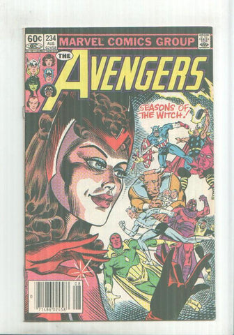 Marvel Comics: The Avengers numero 234