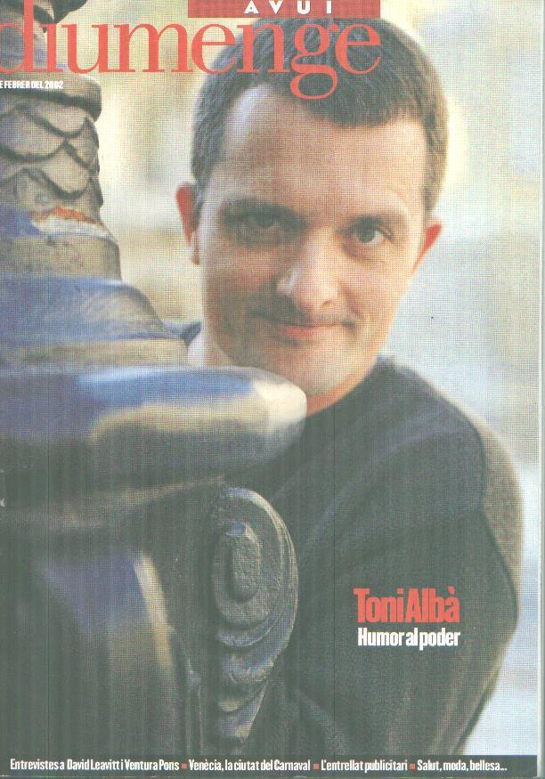 suplemento dominical AVUI 3.2.2002: Toni Alba