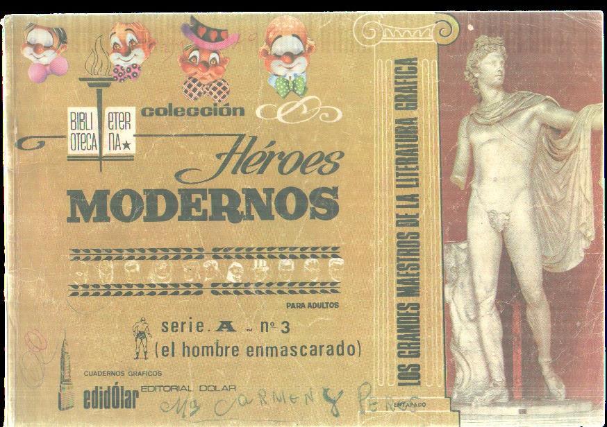 Biblioteca Eterna: Heroes Modernos seria A numero 3: El hombre enmascarado