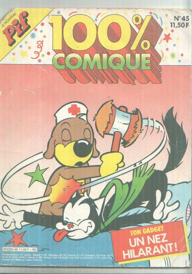 Le Nouveau PIF numero 45: revista francesa de comics