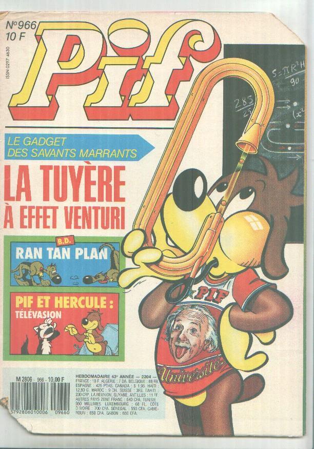 PIF numero 966: revista francesa de comics