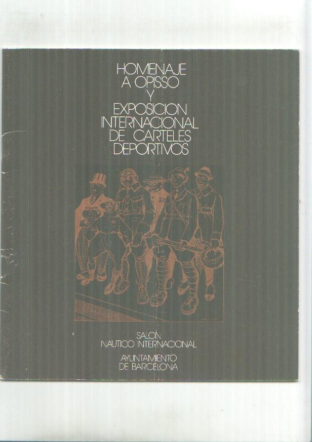 Catalogo Homenaje a OPISSO y exposicion internacional de carteles deportivos