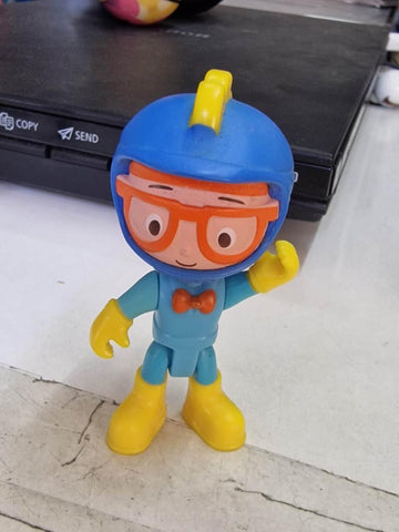 Figura PVC: Blippi - racer de 7,5 cm de altura