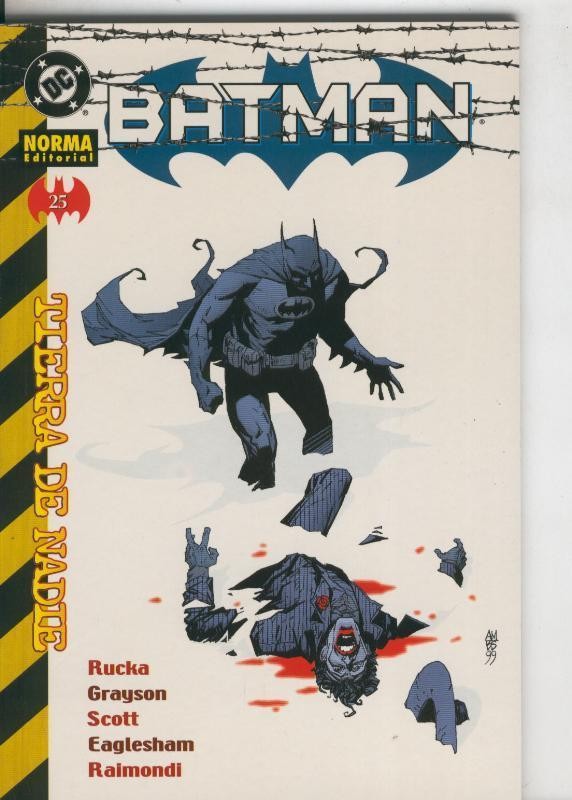 Norma: Batman serie regular numero 25: Tierra de nadie