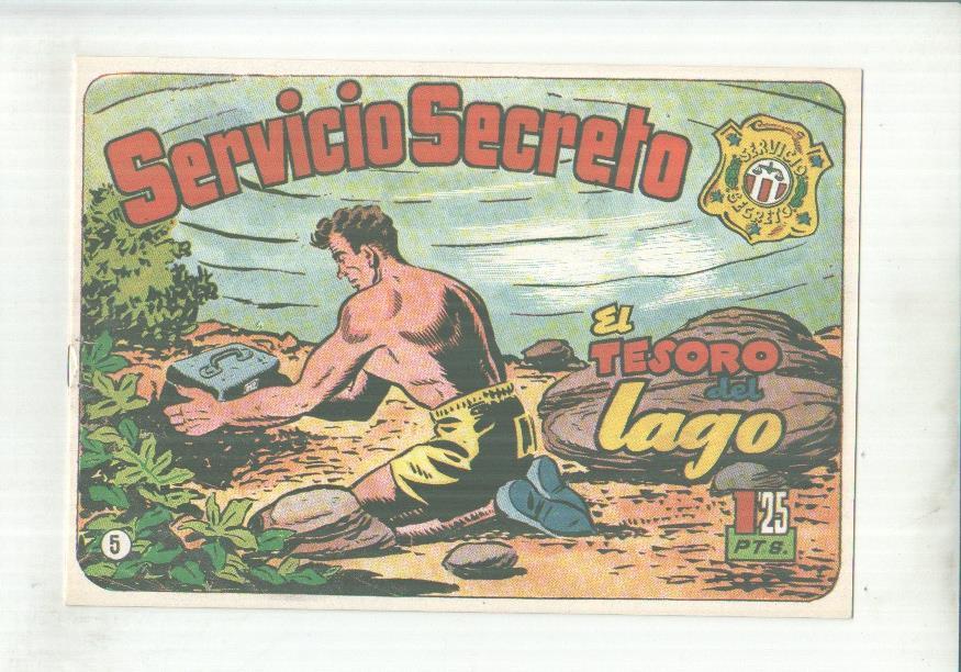 Facsimil: Servicio secreto numero 05: El tesoro del lago