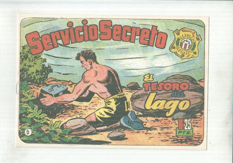 Facsimil: Servicio secreto numero 05: El tesoro del lago