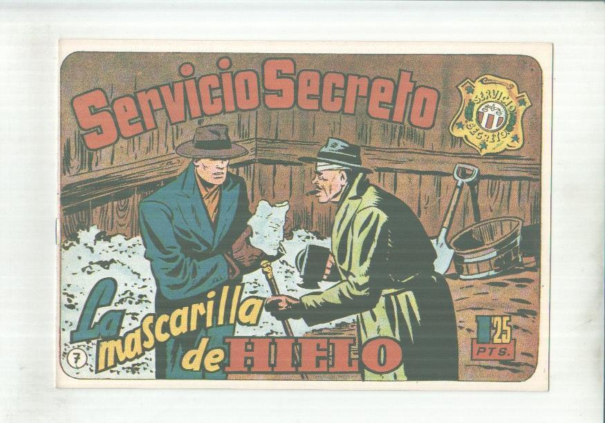 Facsimil: Servicio secreto numero 07: La mascarilla de hielo