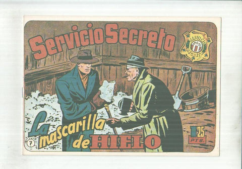 Facsimil: Servicio secreto numero 07: La mascarilla de hielo
