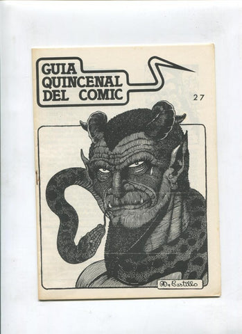 Fanzine: Guia quincenal del Comic numero 27 (1980)
