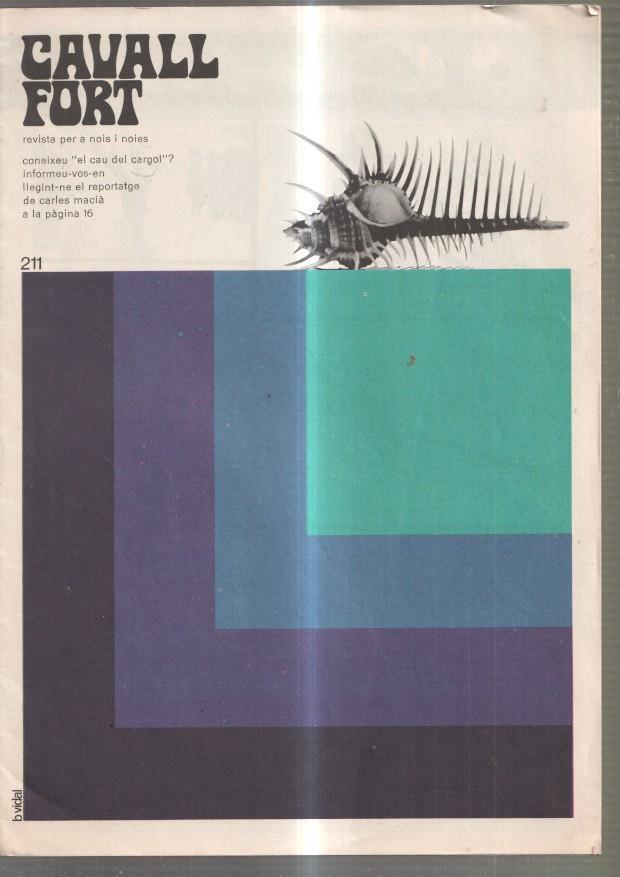 Revista: Cavall Fort numero 211, octubre 1971: Max l explorador- Tanik el pre-