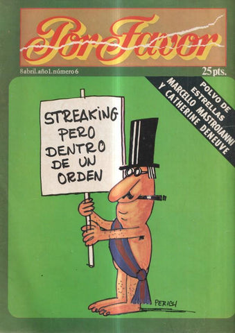 Por favor numero 6, abril 1974, contiene: Los ancianitos- Refranero ilustrado-