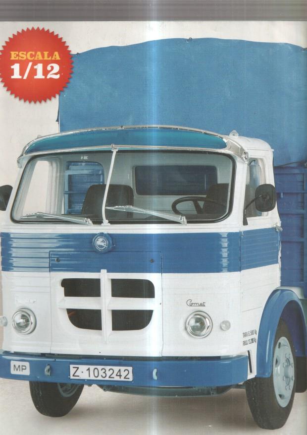 Folleto promocional coleccionable Pegaso Camet 1090 del año 1968, el gan mito Español del Transporte por Carre-