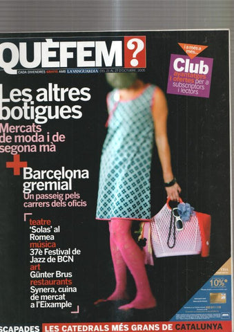 QueFem ? octubre 2005: Les altres botigues, mercats de moda i de segona ma- 