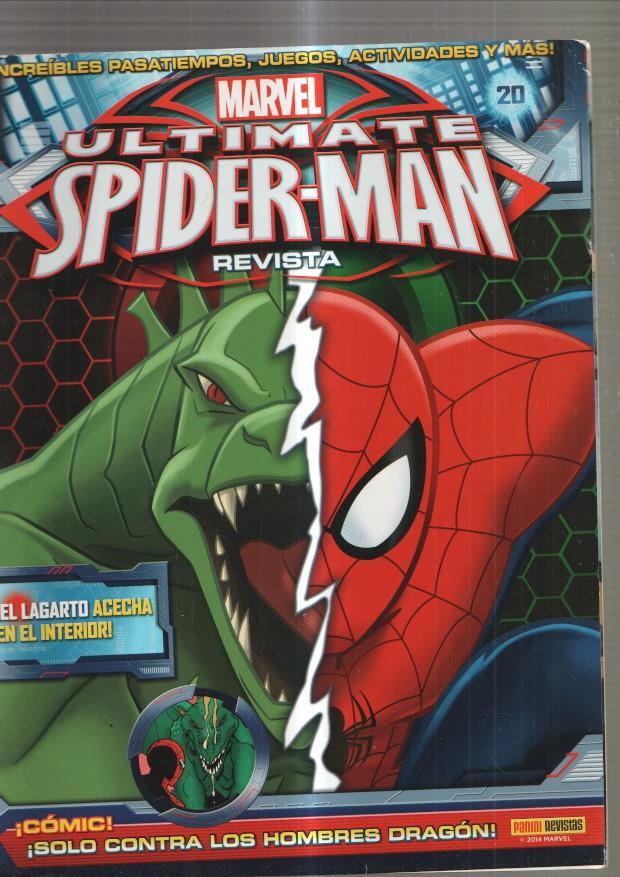 Marvel Ultimate Spiderman, revista, numero 20, 2014: La telaraña de Spider-Man