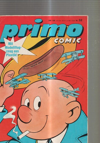 Primo comic numero 32, 1971: Ein Held in der Suppe- Marcus und meister Muller-