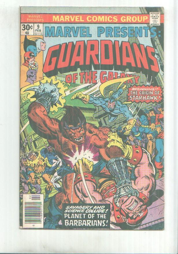 Marvel Comics: Marvel Presents: Guardians of the Galaxy numero 09