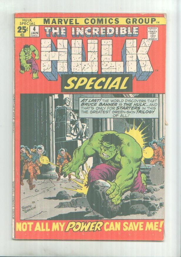 Marvel Comics: The Incredible HULK special numero 4