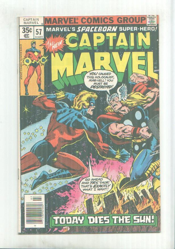 Marvel Comics: Captain Marvel vol 1 numero 57 