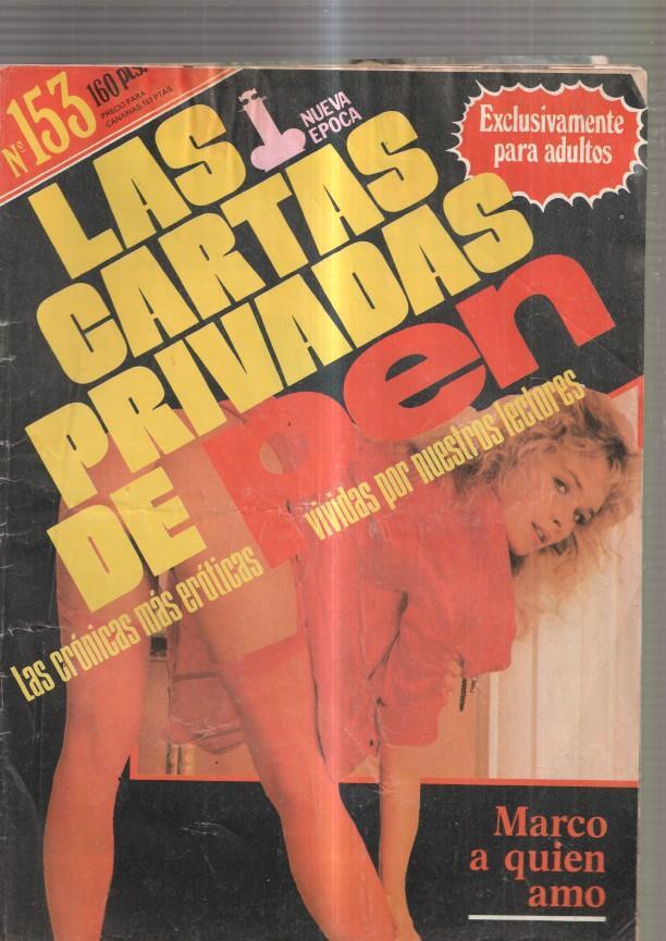 Las cartas privadas de PEN numero 153. Marco a quien amo