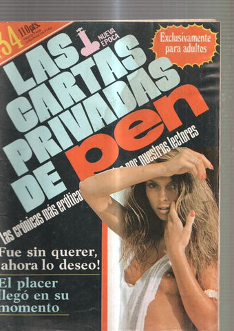 Las cartas privadas de PEN numero 034. El placer llego en su momento