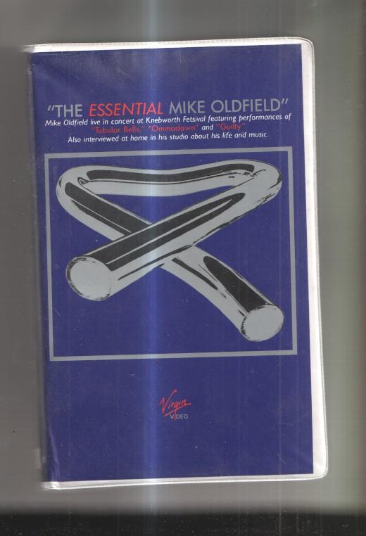 VHS: The Essential Mike Oldfield. Virgin Video