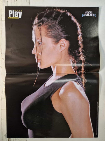 Poster doble: Lara Croft / Angelina Jolie (modelo 2)