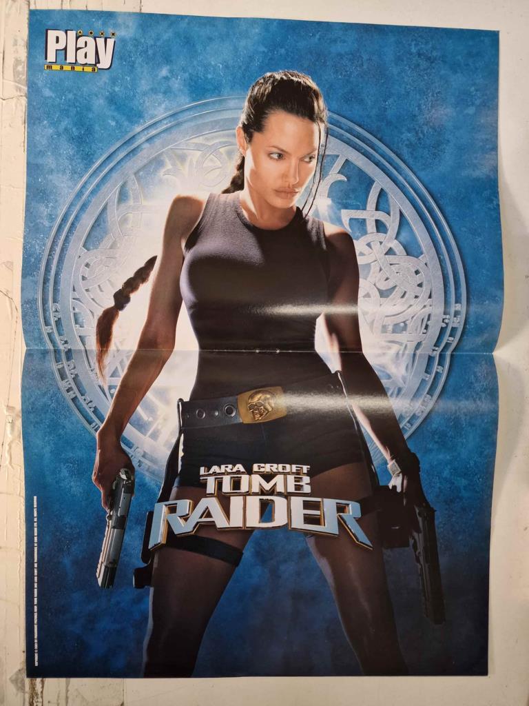 Poster doble: Lara Croft / Angelina Jolie (modelo 3)