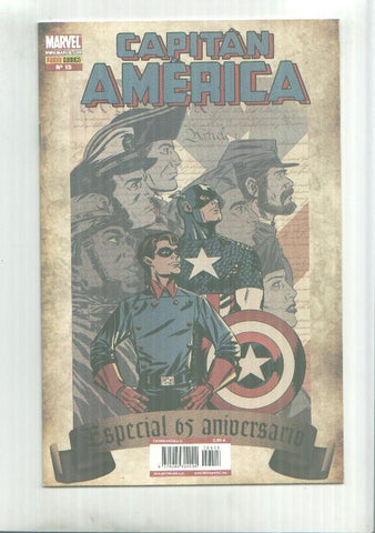 Panini: Capitan America año 3 numero 15: especial 65 aniversario