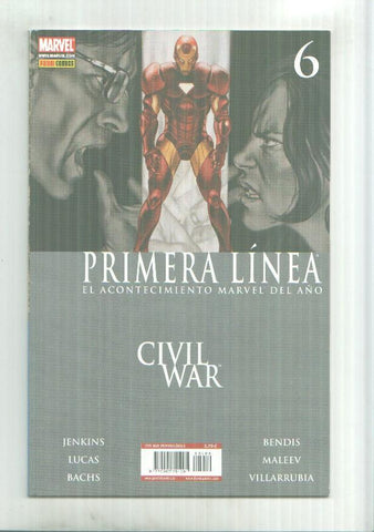 Panini: Civil War primera linea numero 06