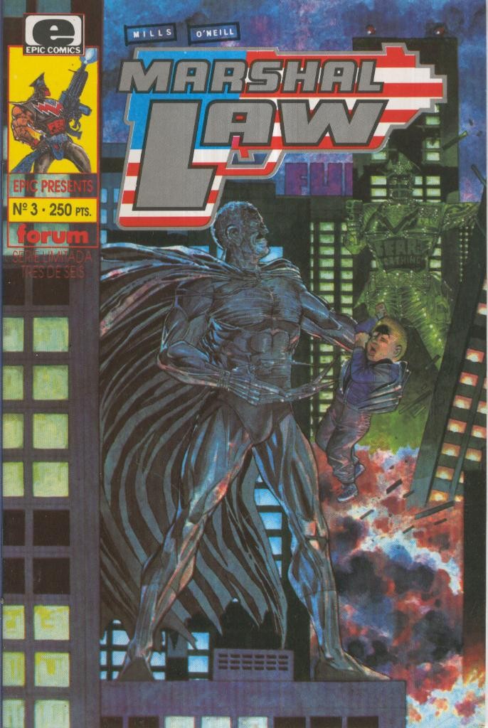 Marshal Law numero 03: Super Hero Messiah 