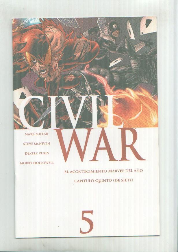 Panini: Civil War numero 5