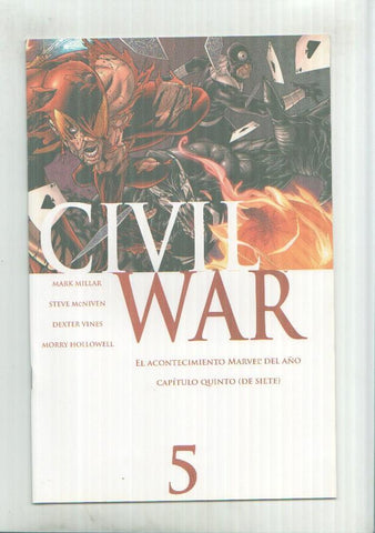 Panini: Civil War numero 5