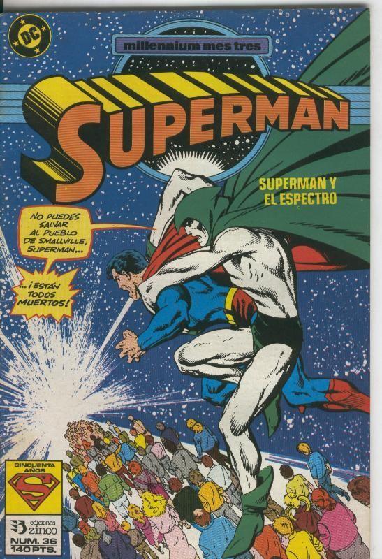 Zinco: Superman volumen 2 numero 036: Millennium mes tres